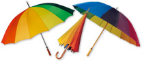 Duhové deštníky